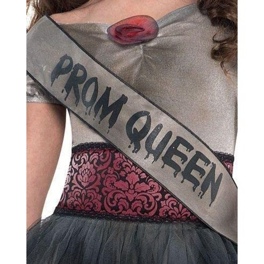 Amscan Prom Corpse Gown Girls Costume, Medium - Picture 2 of 3